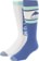 Burton Women's Weekend Midweight 2-Pack Snowboard Socks - jake blue/light teal