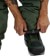 Beyond Medals Park Pants - dark green - cuff