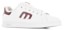 Etnies Callicut Skate Shoes - (keep a breast) white/burgundy