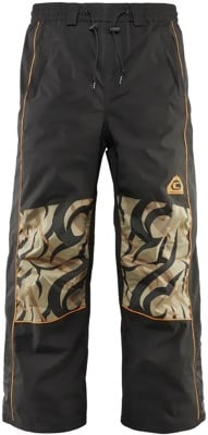 Thirtytwo Corduroy Pants - black/camo - view large