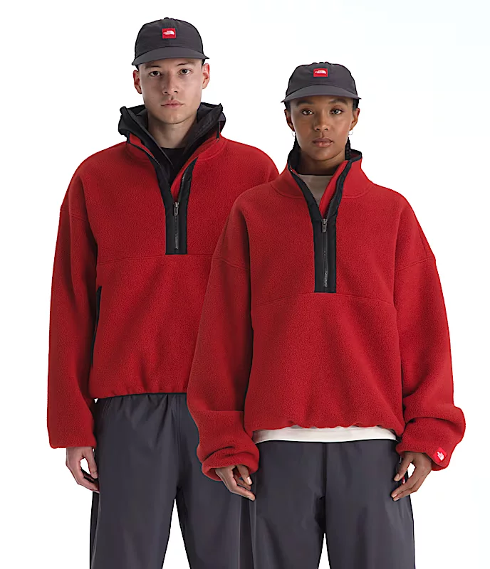 The North Face TNF Red Box 1/2 Zip - cardinal red | Tactics