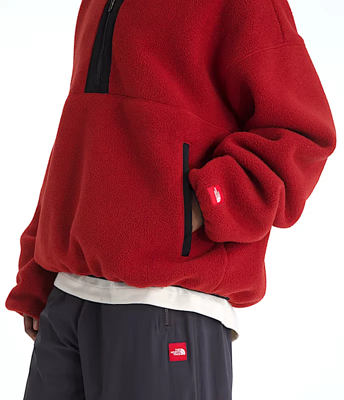 The North Face TNF Red Box 1/2 Zip - cardinal red | Tactics