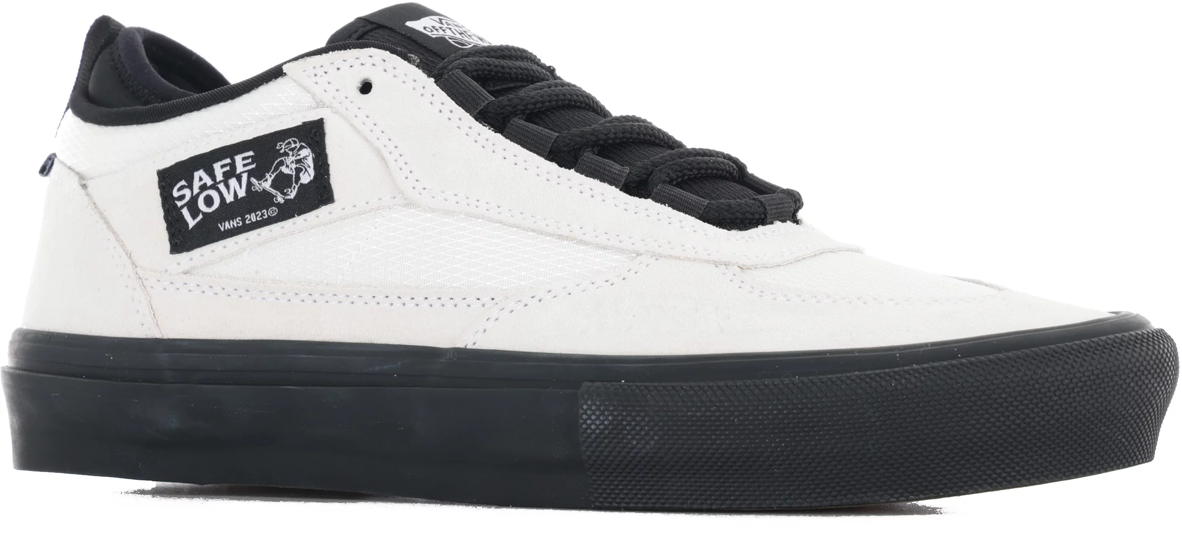 靴 VANS Skate Safe Low 26.5 Atiba half cab Vans Skate Safe Low Shoes - (atiba) bone white/black | Tactics