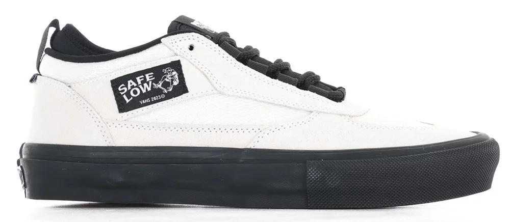 Vans Skate Safe Low Shoes - (atiba) bone white/black | Tactics