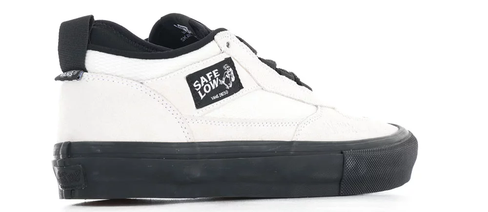 Vans Skate Safe Low Shoes - (atiba) bone white/black | Tactics