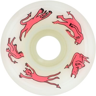 OJ Boserio Little Devils Original Skateboard Wheels - white (99a) - view large