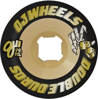 OJ Double Duro Chubbies Skateboard Wheels - black/gum (99a/95a)