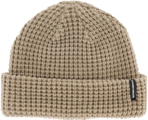 Beyond Medals Waffle Beanie - light beige - view large