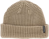 Beyond Medals Waffle Beanie - light beige