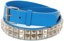 Loosey Stud Finder Belt - blue/silver studs