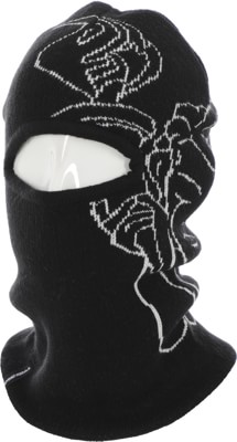 Beyond Medals Jacquard Knit Balaclava - black - view large