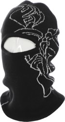 Beyond Medals Jacquard Knit Balaclava - black