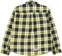 Nike SB Koston Flannel Shirt - midnight navy/speed yellow - reverse