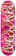 Bacon Skateboards Classic Logo 8.5 Skateboard Deck - pink