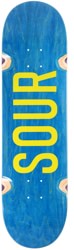 Sour Sour Army Wheel Wells 8.5 Skateboard Deck - blue