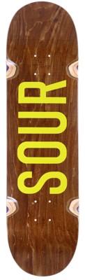 Sour Sour Army Wheel Wells 8.5 Skateboard Deck - brown - view large