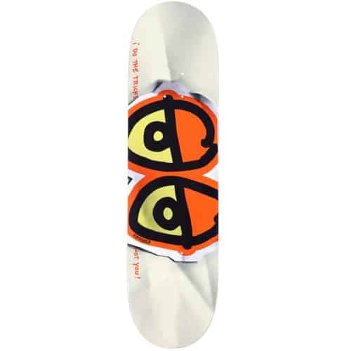 Krooked DBX Eyes 8.5 Basalt Skateboard Deck | Tactics