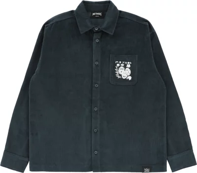 Method Method x Arthur Longo L/S Shirt - slate blue