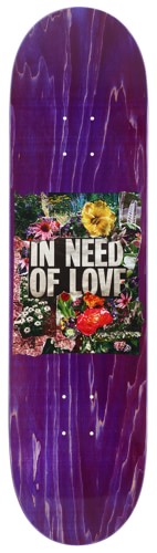 Baker Casper In Need Of Love 8.25 Skateboard Deck - purple | Tactics