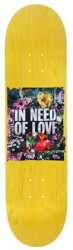 Baker Casper In Need Of Love 8.25 Skateboard Deck - yellow