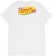 Thirtytwo 32 Art T-Shirt - white/yellow - reverse