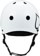 ProTec Low Pro Certified Skate Helmet - white - reverse