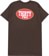 Thirtytwo 32 Art T-Shirt - brown - reverse