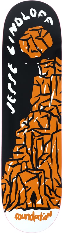 Foundation Lindloff Impending Doom 8.25 Skateboard Deck