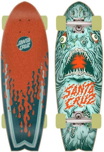 Santa Cruz Dead Shark 8.8 Complete Cruiser Skateboard | Tactics