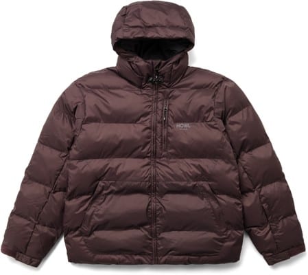 Howl Puffy Insulated Jacket - raisin - view large