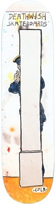 Deathwish Yuri Take Cover 8.38 Skateboard Deck - view large