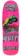 Heroin Dead Dave Knock Off 10.1 Skateboard Deck - pink