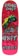 Heroin Dead Dave Knock Off 10.1 Skateboard Deck - red