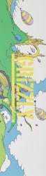 Grizzly Up Up And Away Skateboard Grip Tape - v2
