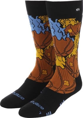 Thirtytwo 32 Merino Snowboard Socks - black - view large