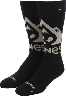 Thirtytwo Jones Merino Snowboard Socks - black - view large