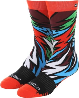 Thirtytwo Kids Youth Double Snowboard Socks - orange - view large