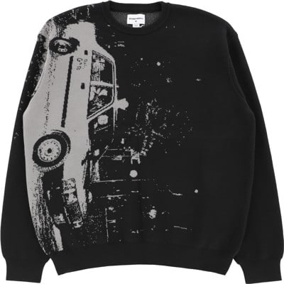 Beyond Medals Jacquard Knit Sweater - grey - view large