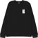 Method Block L/S T-Shirt - black - front