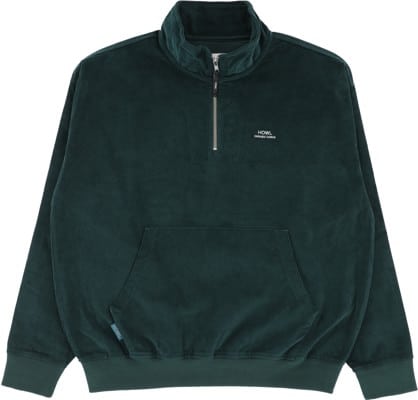 Howl Corduroy Half Zip Jacket - green - view large