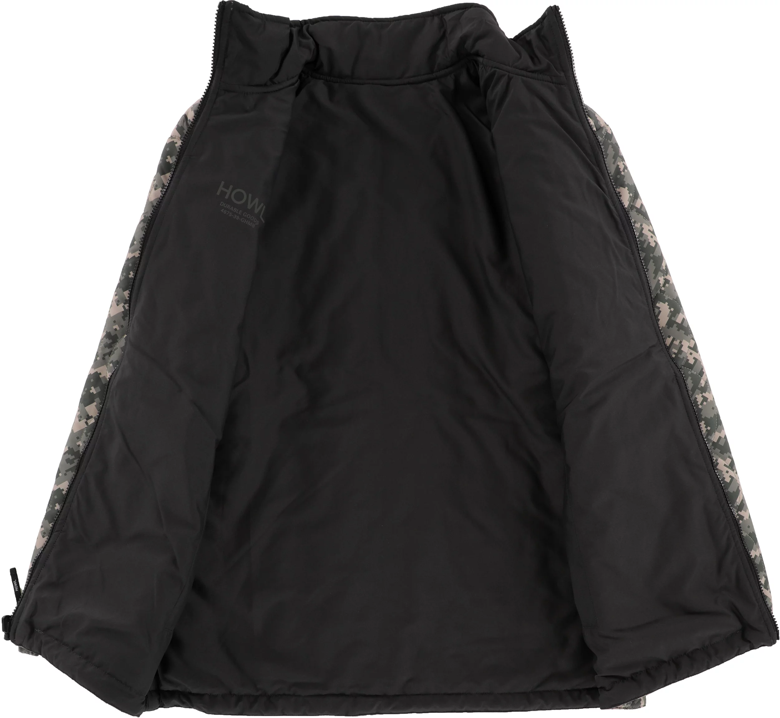 Howl Reversible Coaches Jacket - black/camo | Tactics