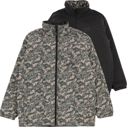 スノーボード HOWL REVERSIBLE COACHES jacket Howl Reversible Coaches Jacket - black/camo | Tactics