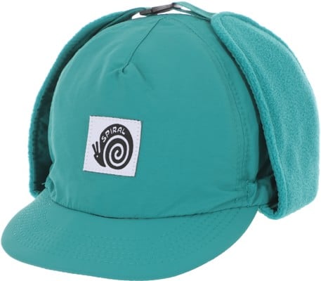 Spiral Wax Co Heater Earflap Hat - teal - view large