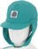 Spiral Wax Co Heater Earflap Hat - teal - alternate