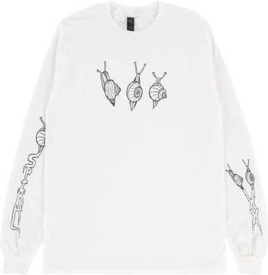 Spiral Wax Co Snail Trail L/S T-Shirt - white - view large