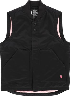 Unless Collective Insulated Mechanics Vest Jacket - black - view large