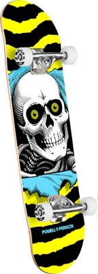 Powell Peralta Ripper Birch 7.0 Complete Skateboard - yellow/blue - view large