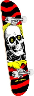 Powell Peralta Ripper Birch 7.75 Complete Skateboard - red/yellow - view large