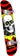 Powell Peralta Ripper Birch 7.75 Complete Skateboard - red/yellow
