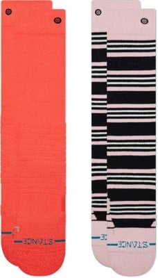 Stance Kids Performance 2-Pack Snowboard Socks - trailblazer coral - view large